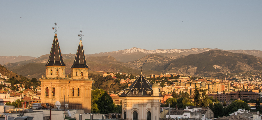 Panoramica de Granada · Virgen de las Anguustias